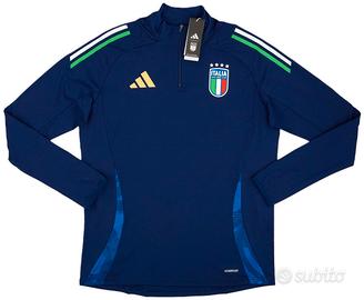 Maglia felpa calcio Italia originale Adidas L