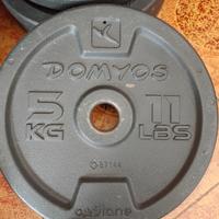 dischi domyos 5 kg