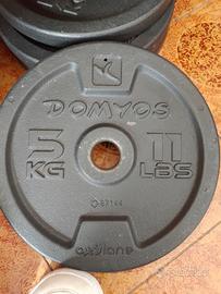 dischi domyos 5 kg