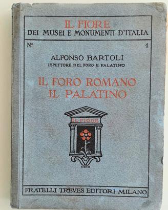 Libro vintage "Il foro Romano- il Palatino" 