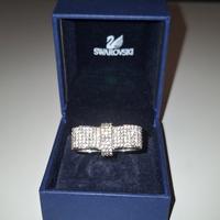 Anello Swarovski Originale a Fascia con Cristalli