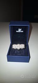 Anello Swarovski Originale a Fascia con Cristalli