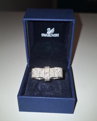 Anello Swarovski Originale a Fascia con Cristalli