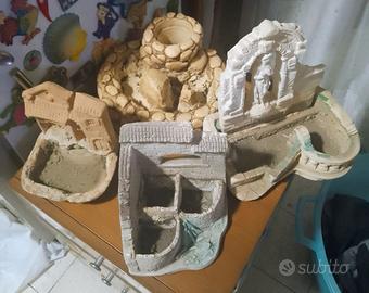 Quattro vasi artistici per piantine grasse