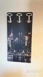 Attaccapanni decorativo da muro