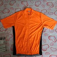 Maglietta maniche corte con zip per ciclismo