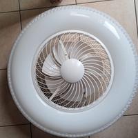 lampadario con ventilatore 