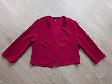 Blazer / Coprispalle corto rosso 