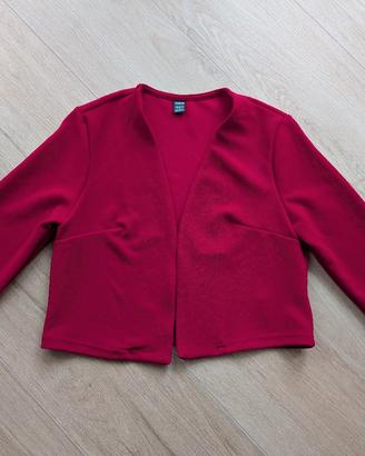 Blazer / Coprispalle corto rosso 