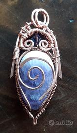 Ciondolo in rame e Ametista