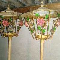 Piantane/plafoniera ferro battuto primi anni80