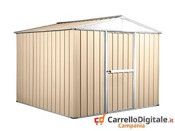 Box porta attrezzi in lamiera 276x260 beige