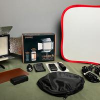 Faretto Led Yongnuo YN300 III Super accessoriato