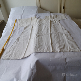 Camicia notte donna lino 1/2 maniche come nuova