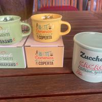 Tazze e zuccheriera