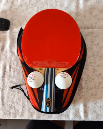 Racchetta PING PONG professionale Nuova con cartel
