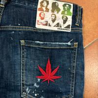 Jeans dsquared2 x bob marley