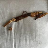 mappa di Cuba in legno