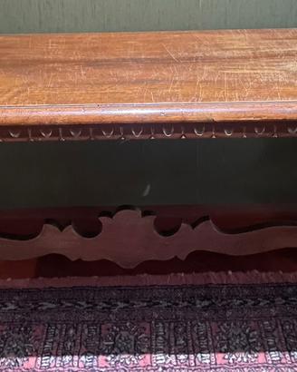 tavolo fratino antico in legno di noce del ‘900.