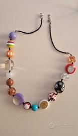 Collana multicolore 
