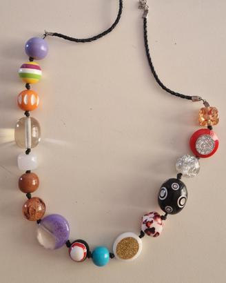 Collana multicolore 