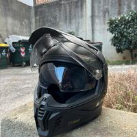 Casco moto enduro