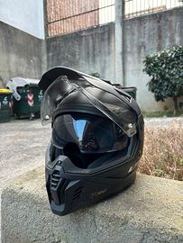 Casco moto enduro