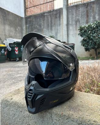 Casco moto enduro