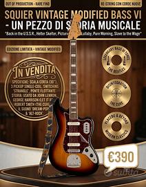 Fender Squier six Vintage Modified 