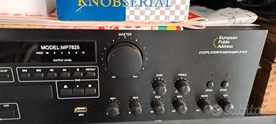 MP7825 2 Zones All-in-one PA Amplifier