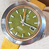 Tissot sideral quadrante verde green dial fibra v