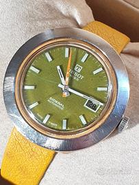 Tissot sideral quadrante verde green dial fibra v