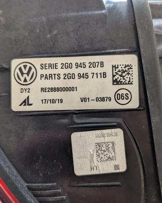 Fanale posteriore sinistro LED originale VW Polo 2