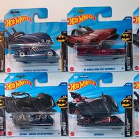 Set 8 Hot Wheels Batman 