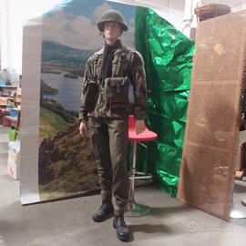 Soldatino Inglese- Divisa + Manichino - usato da M