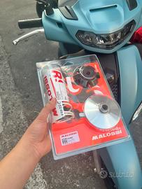 Variatore lavorato e rulli malossi liberty 50