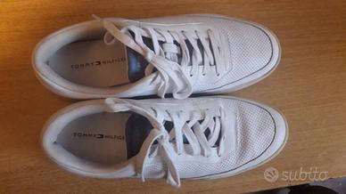 Sneakers Tommy Hilfiger unisex tag. 42 - bianche.