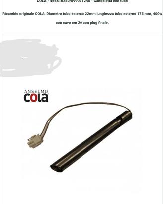 candeletta per stufa a pellet