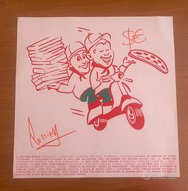 Vinile rosso Italiano autografato