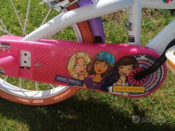 bici bimba Barbie 