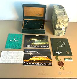 Submariner Rolex 16800 set Eng 1987