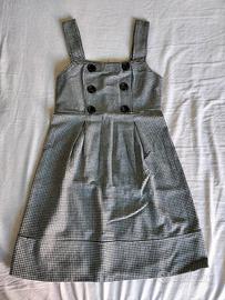 Abitino salopette tweed Benetton XS