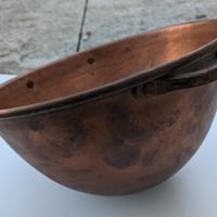 Bastardella semisferica vintage in rame