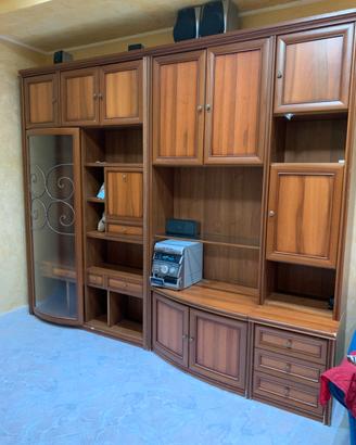 Soggiorno in legno