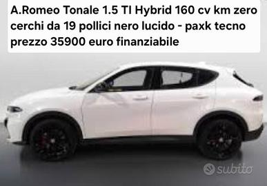 Alfa Romeo Tonale 1.5 160 CV MHEV TCT7 Ti KM ZERO 