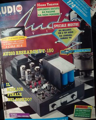 Rivista AUDIO REVIEW n° 143 del 1994