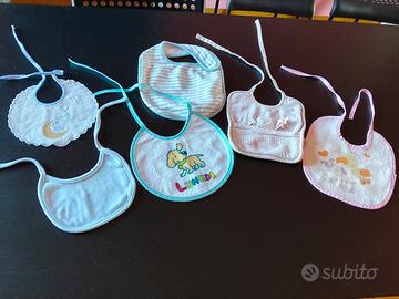 Set bavette per neonati 