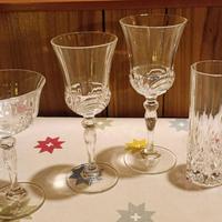 Set bicchieri cristallo