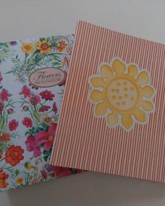 coppia raccoglitori ad anelli nuovi