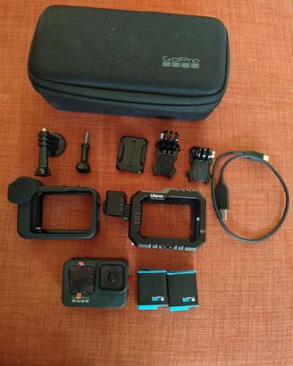 GoPro Hero 9 Black+Media Mod e Cage Ulanzi G9-14